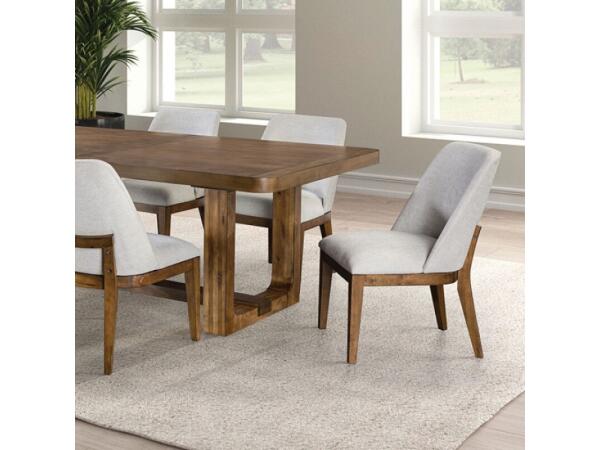 Mandal 7 Pc Dining Table Set Dining Sets Brown