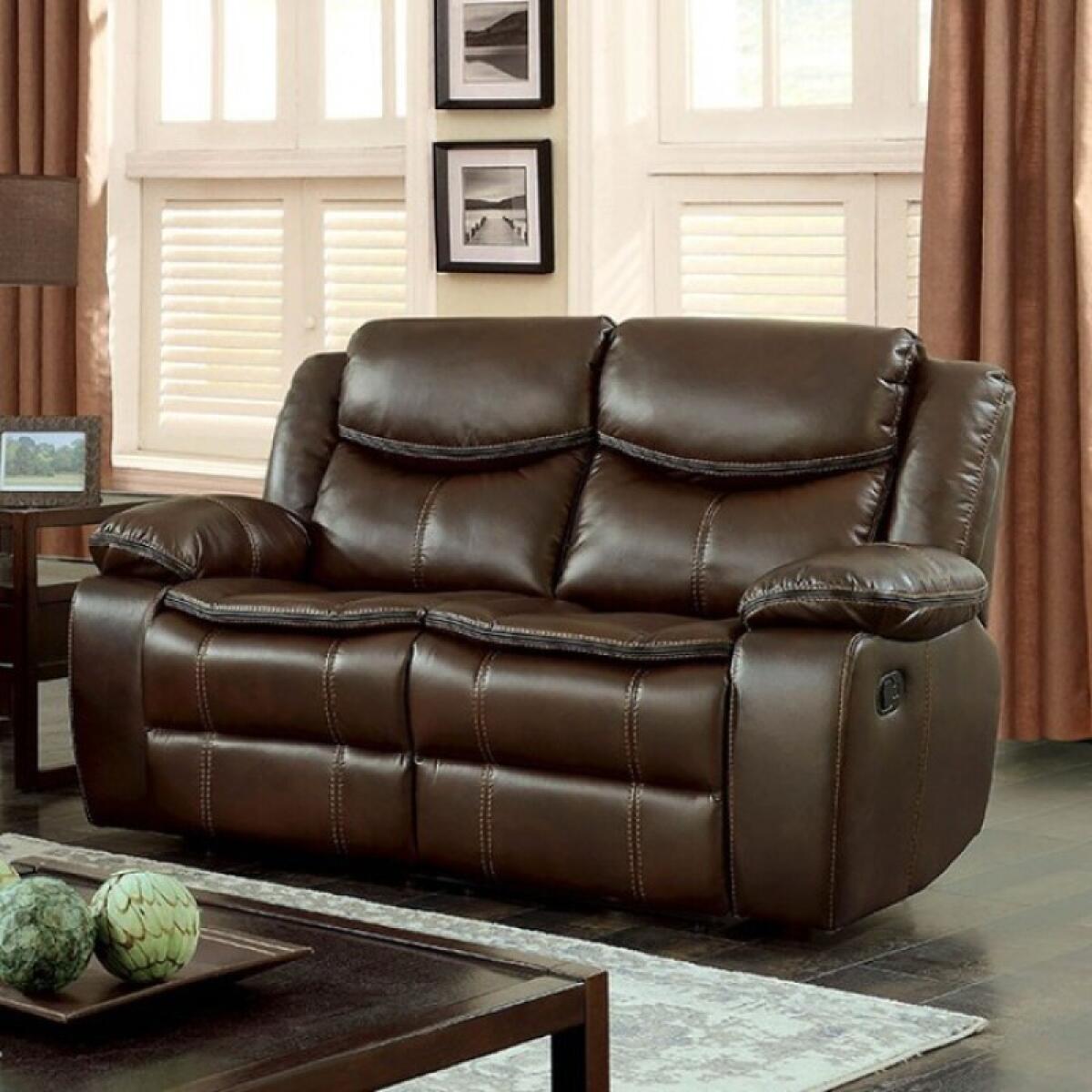 Pollux Love Seat Loveseats Brown 4