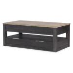 Lift Top Cocktail Table Cocktail & Coffee Tables Black 12
