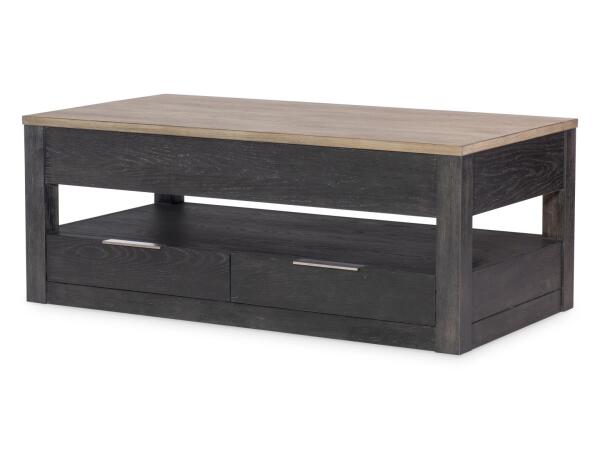 Lift Top Cocktail Table Cocktail & Coffee Tables Black