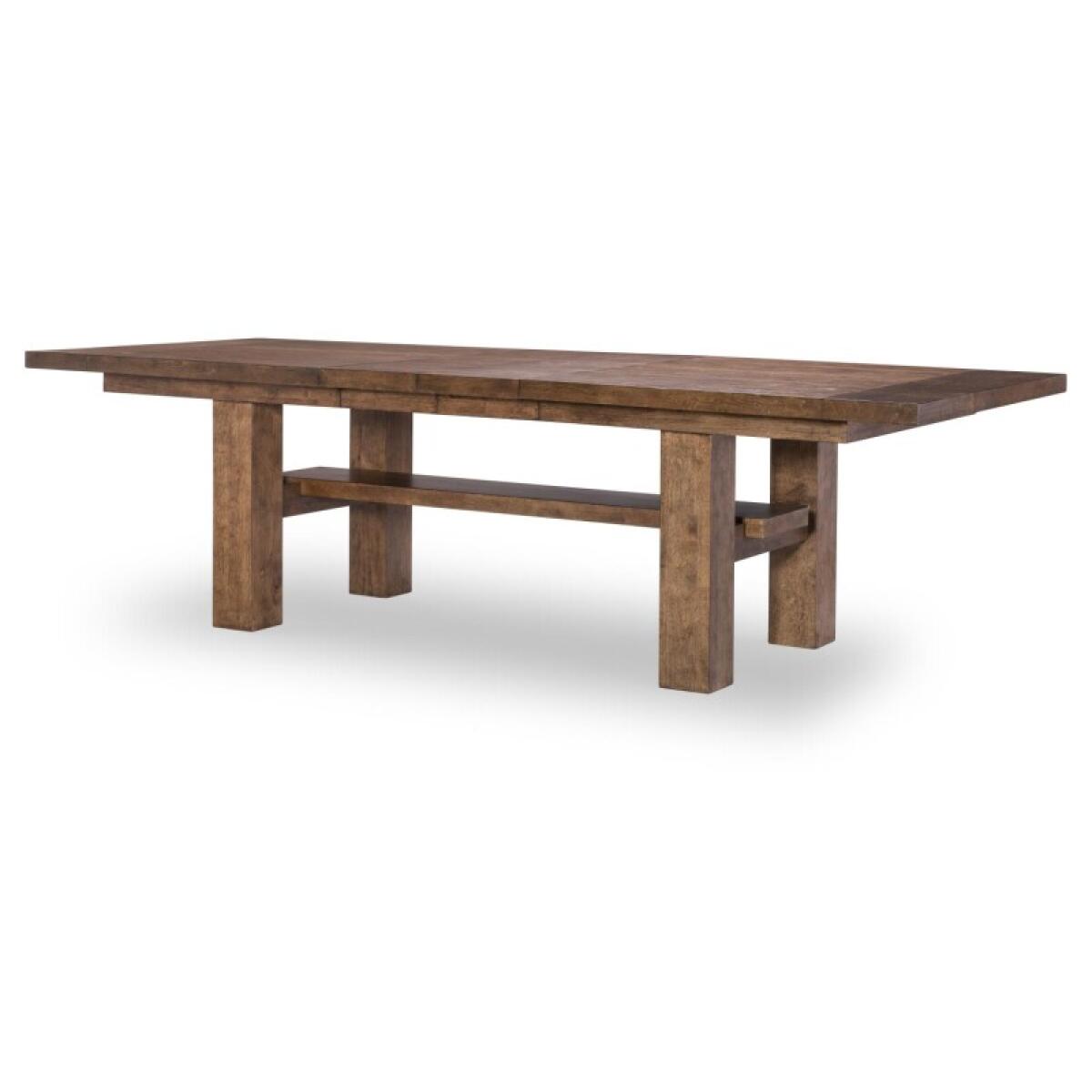 Complete Trestle Dining Table Dining Sets Brown 7