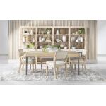 Complete Leg Table With Stone Insert Dining Sets Cream 21