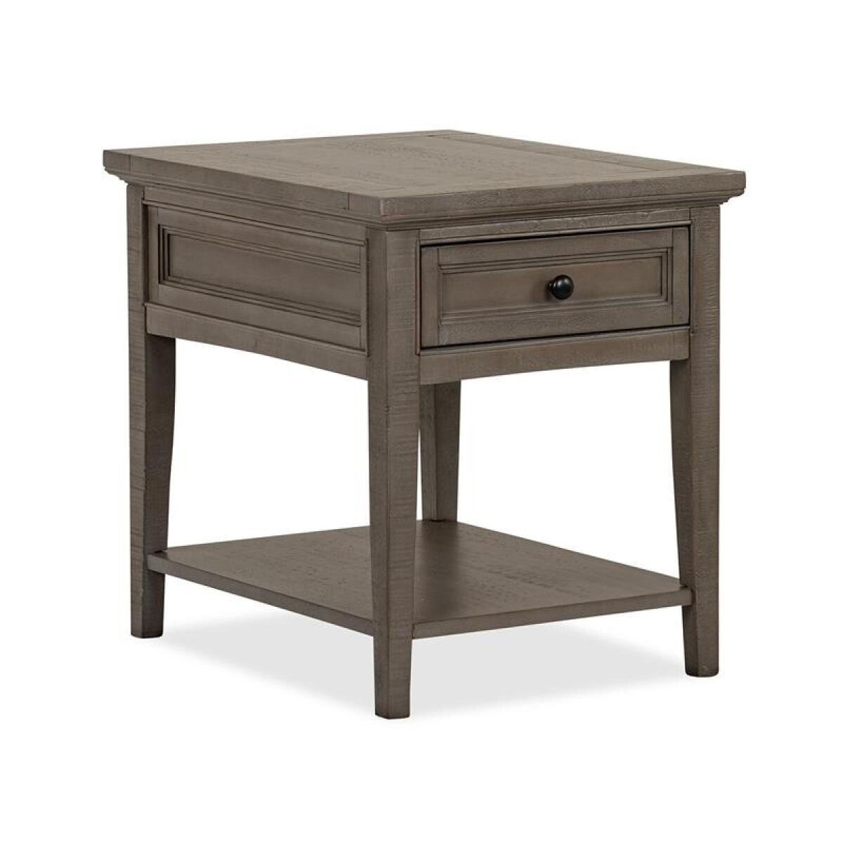 Paxton Place Rectangular End Table End tables Brown 4