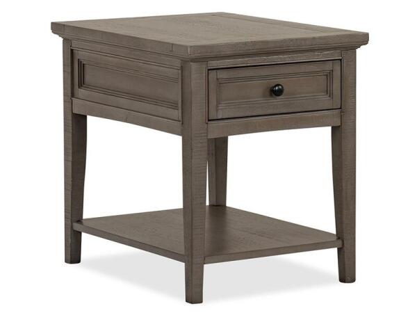 Paxton Place Rectangular End Table End tables Brown 13