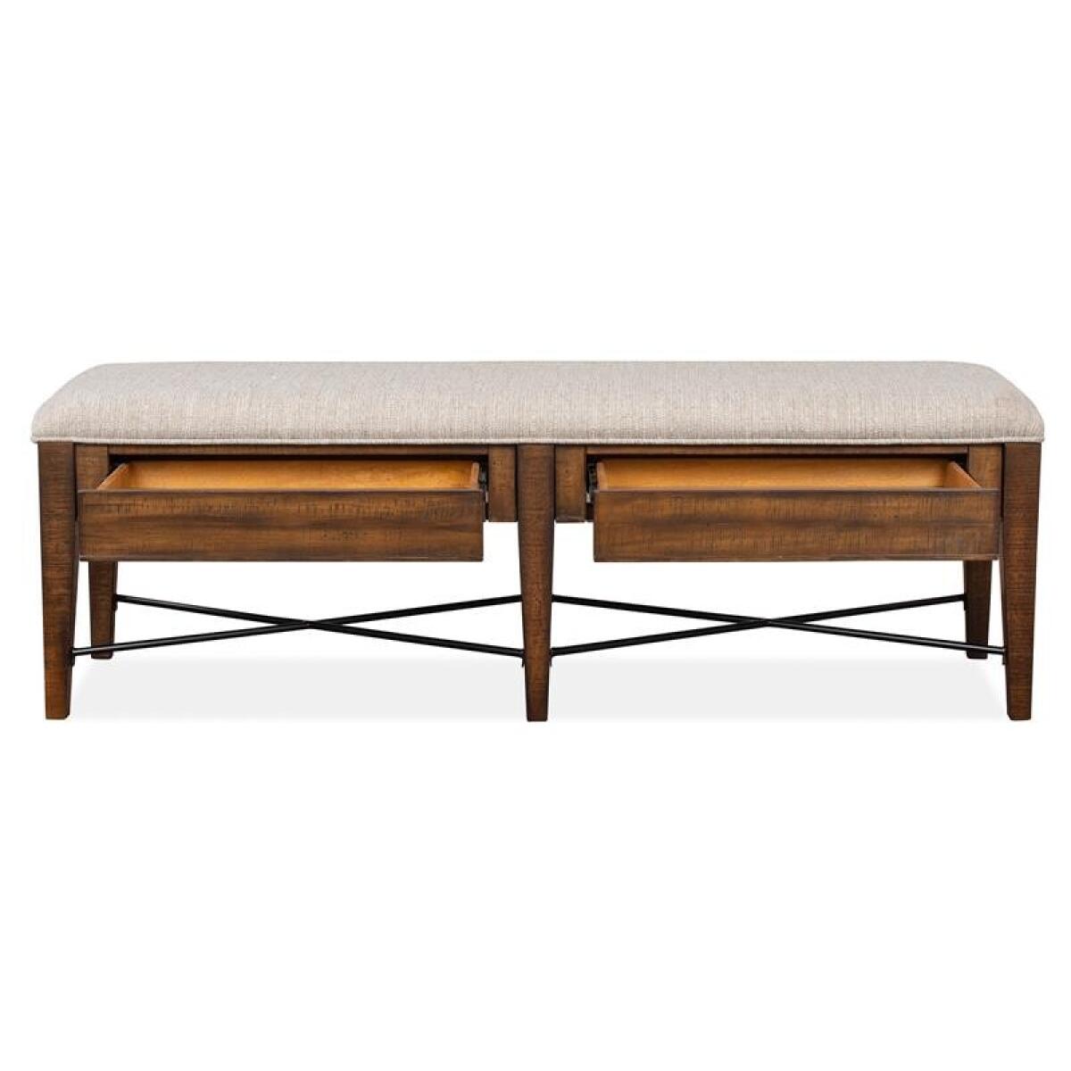 Bay D4398-68 Bench w/Upholstered Seat - Image 5