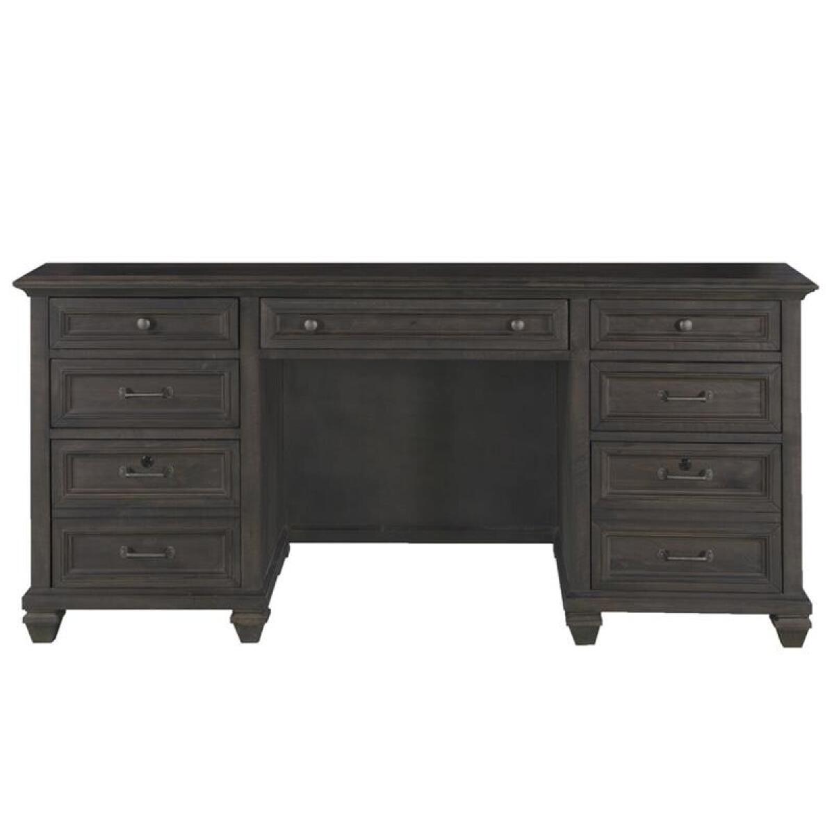 Sutton Place Credenza Office Storage Brown 4