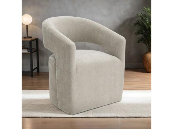 Tresa Arm Chair with Casters Chairs Chairs