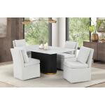 Morges Rect Dining Marble Table - Image 3