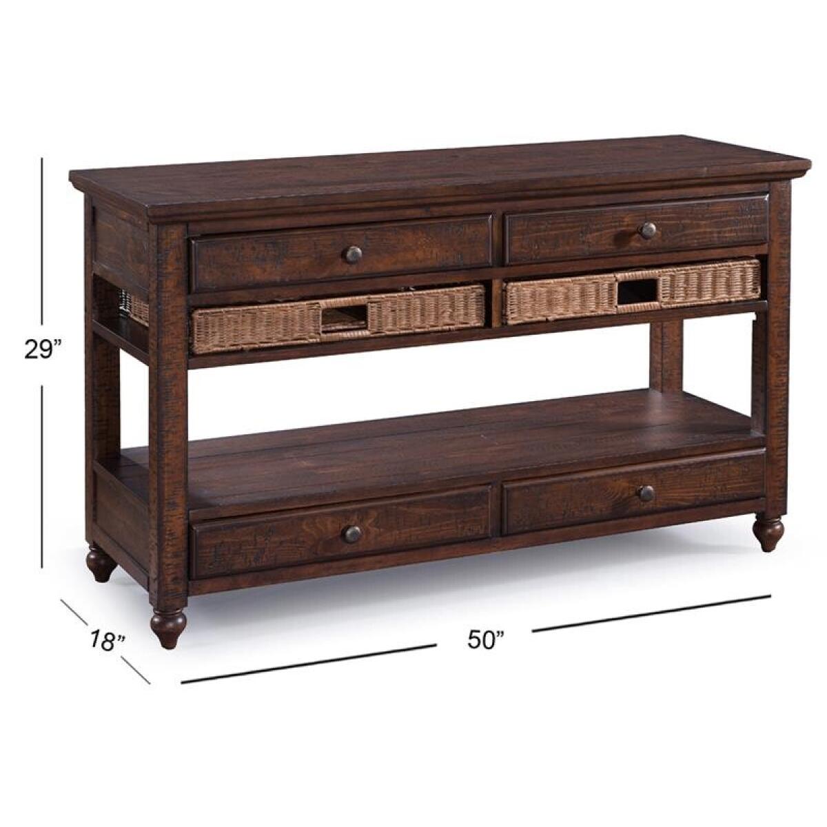 Cottage T3521-73 Sofa Table - Image 4