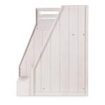 Complete Twin Over Full Bunk Bed Youth Beds Bleached Linen 14