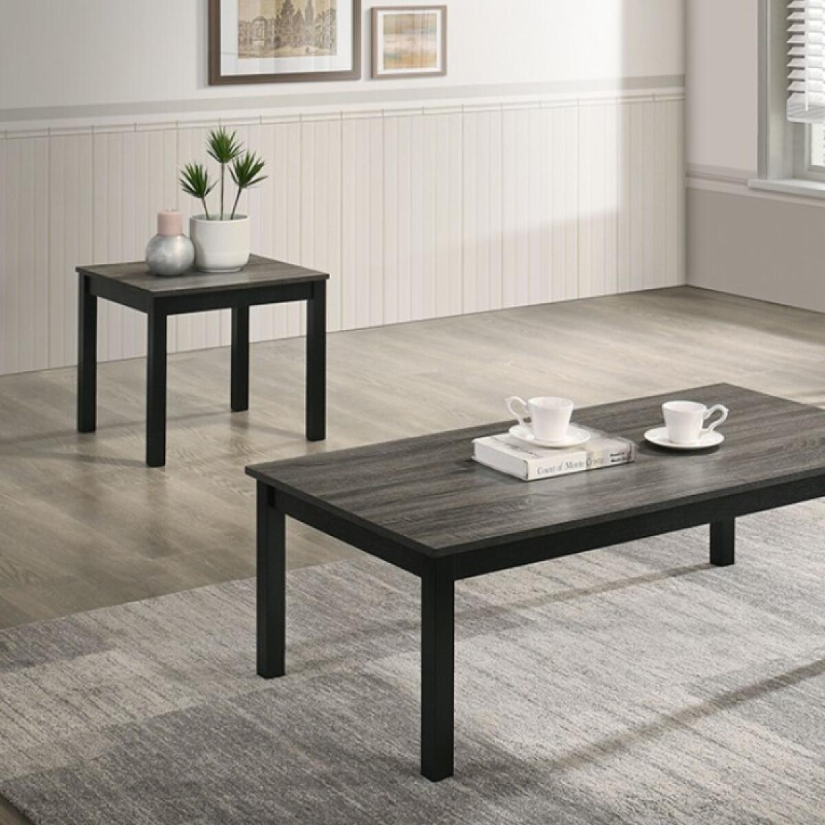 Findlay 3 Pc. Table Set Table Sets Black 4