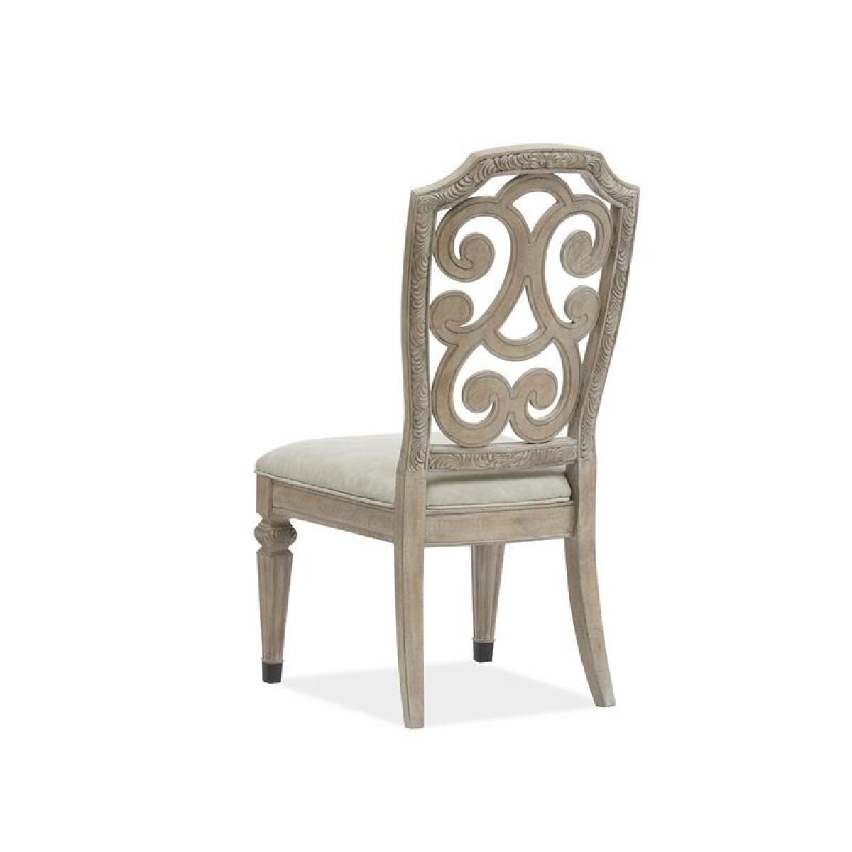 Marisol D5132-62 Side Chair w/Upholstered Seat (2/ctn) - Image 3
