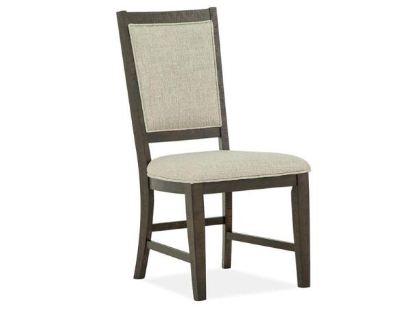 Westley Falls Step Up Side Chair w/Upholstered Seat & Back (2/ctn) Chairs & Benches Brown