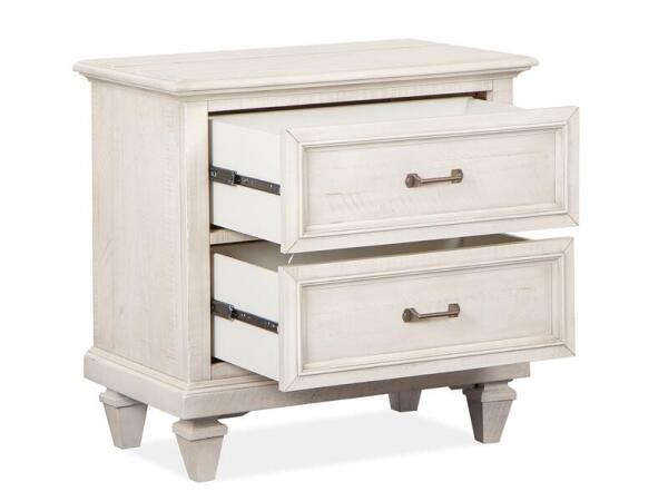 Newport Drawer Nightstand Nightstands Alabaster 19
