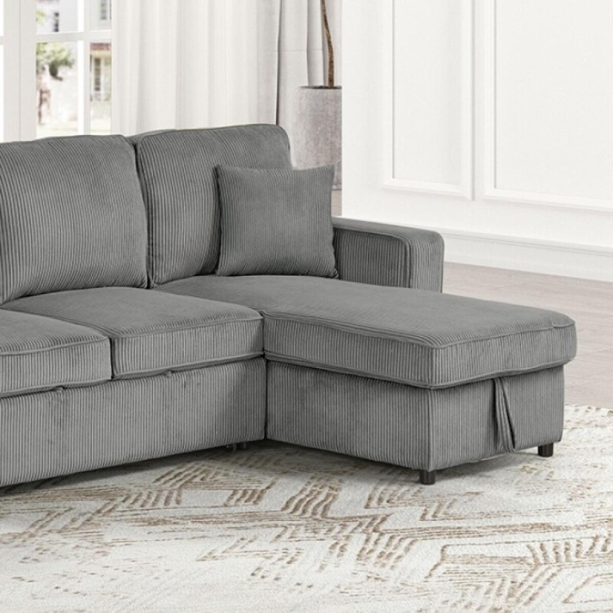 Yves Sectional Sectionals Dark Gray 4