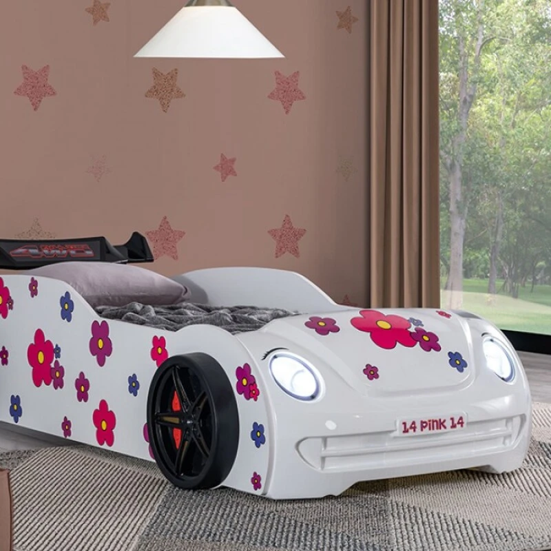 910b4343ba4309520f1c94a40bfb2735 Jourley Car Bed - Image 1