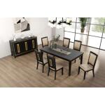 Kenyada 7 Pc Dining Table Set - Image 4