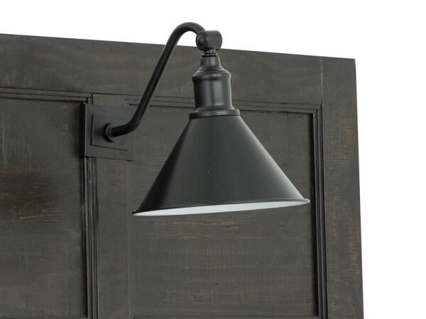 Westley Falls Complete Cal.King Lamp Panel Bed with Regular Rails - Image 3