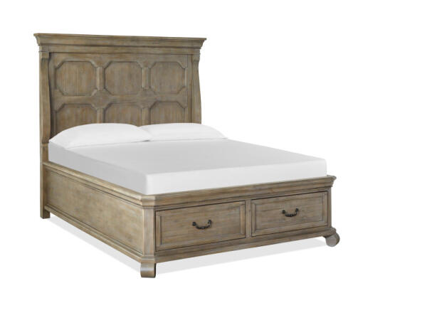 Complete Queen Panel Storage Bed Beds Beds