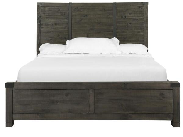 Abington Wood King Panel Bed Footboard SU Bed Parts Bed Parts