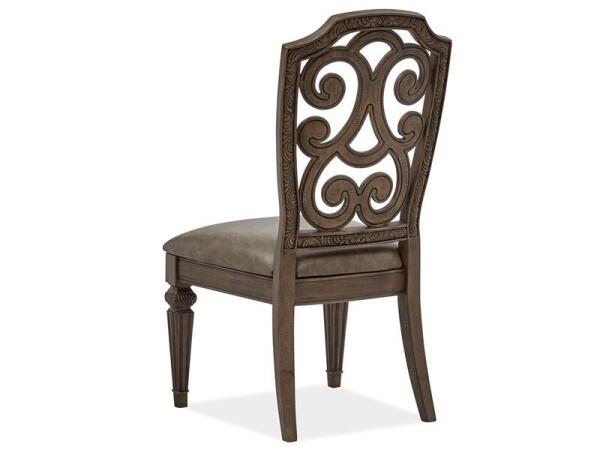 Durango Dining Side Chair w/Upholstered Seat (2/ctn) Chairs & Benches Brown 13