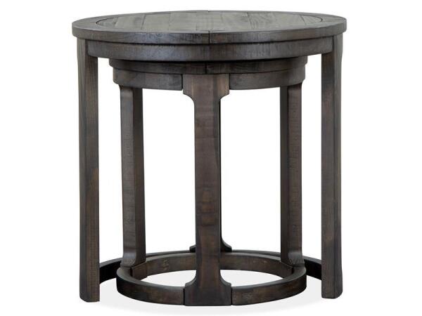 Boswell Round Nesting End Table - Image 5