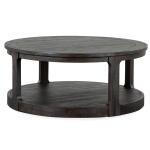 Boswell Round Cocktail Table w/Casters