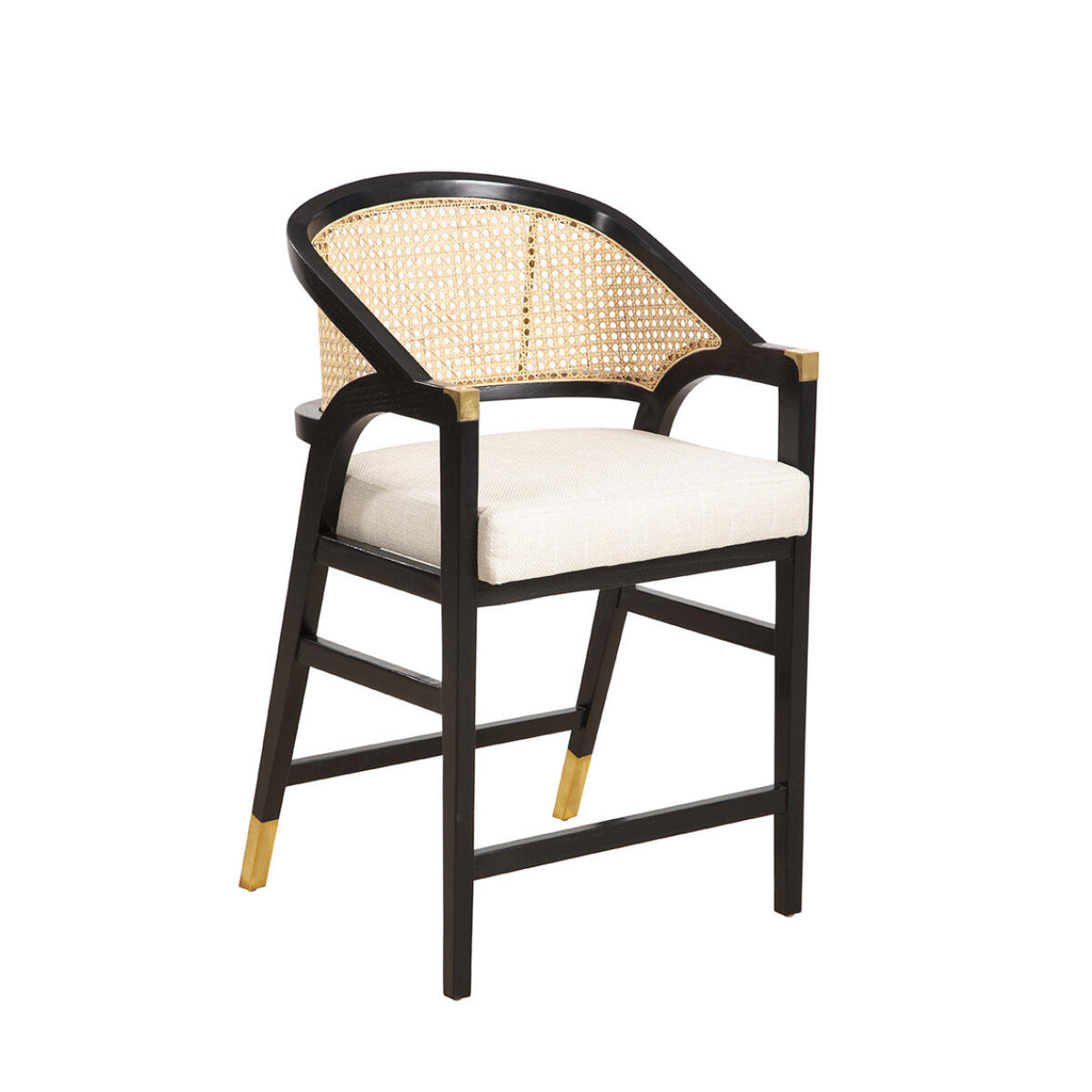 Black Royce Counter Stool - Image 2