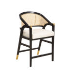 Black Royce Counter Stool