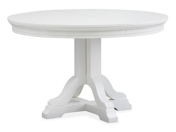 Charleston 48" Round Dining Table - White - Image 10
