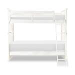 Complete Twin Over Twin Bunk End White Finish - Image 5