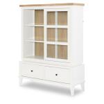 Display Cabinet Dining Storage Amber And Cotton 14