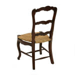 French Ladderback Side Chair Chairs & Benches Brown 12