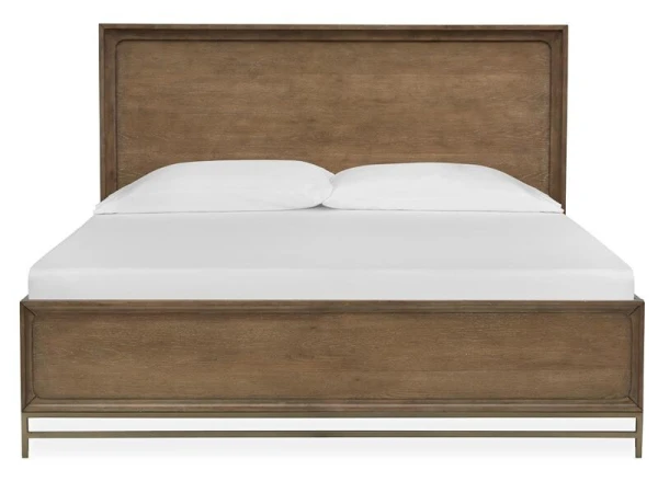 Lindon B5570-54R Wood Queen/King Panel Bed Rails SU