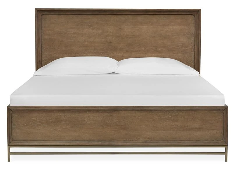 9301dc31e3e2e94716ebf211b5bf17ab Lindon B5570-54R Wood Queen/King Panel Bed Rails SU - Image 1