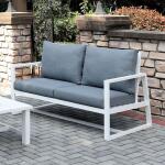 India Patio Love Seat Outdoor Loveseats Blue 5