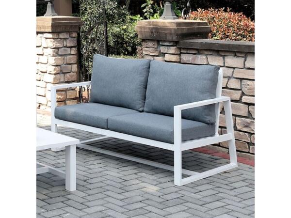 India Patio Love Seat Outdoor Loveseats Blue