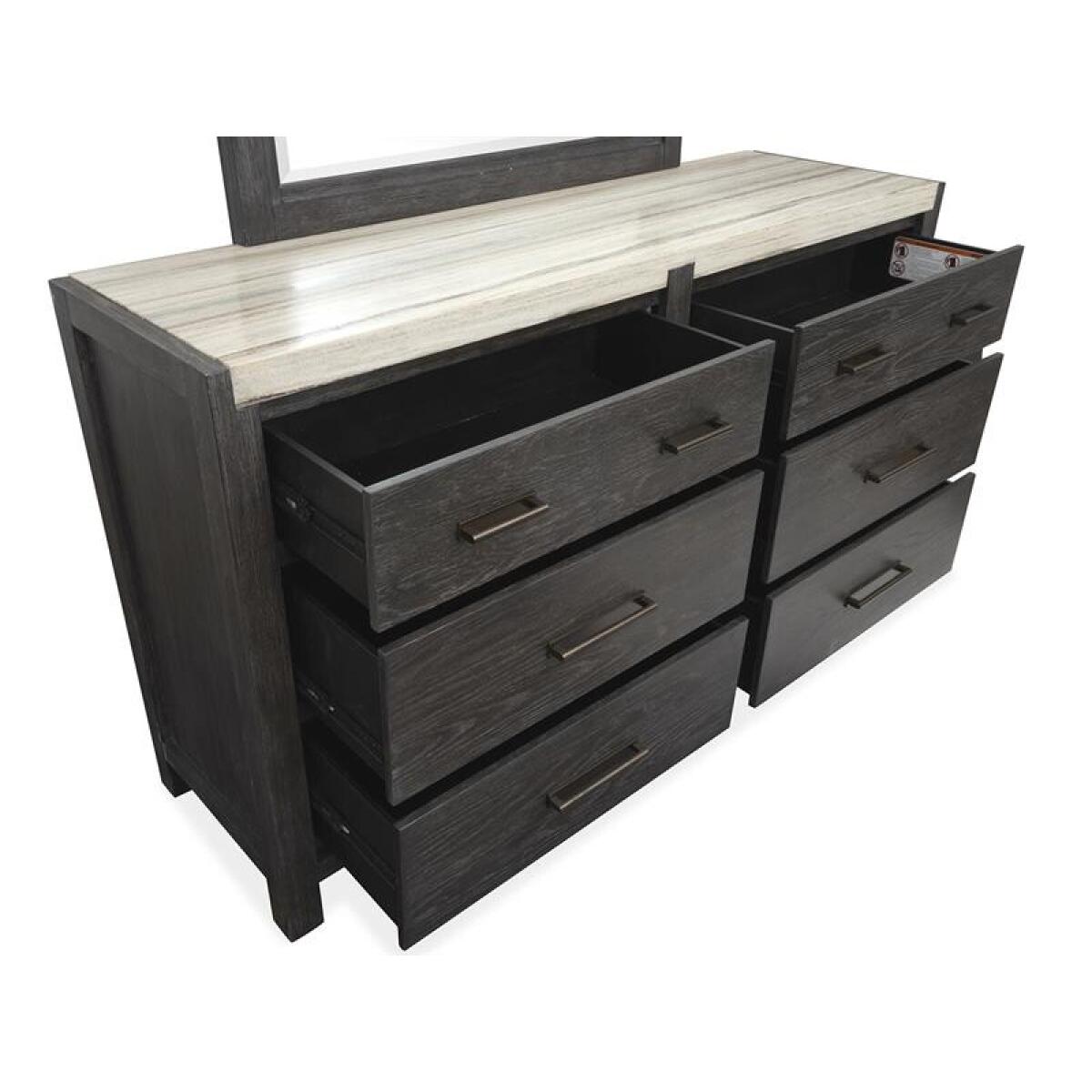 Plum Creek – Black Drawer Dresser Dressers Black 8