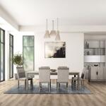 Gristalt 7 Pc Dining Table Set - Image 4
