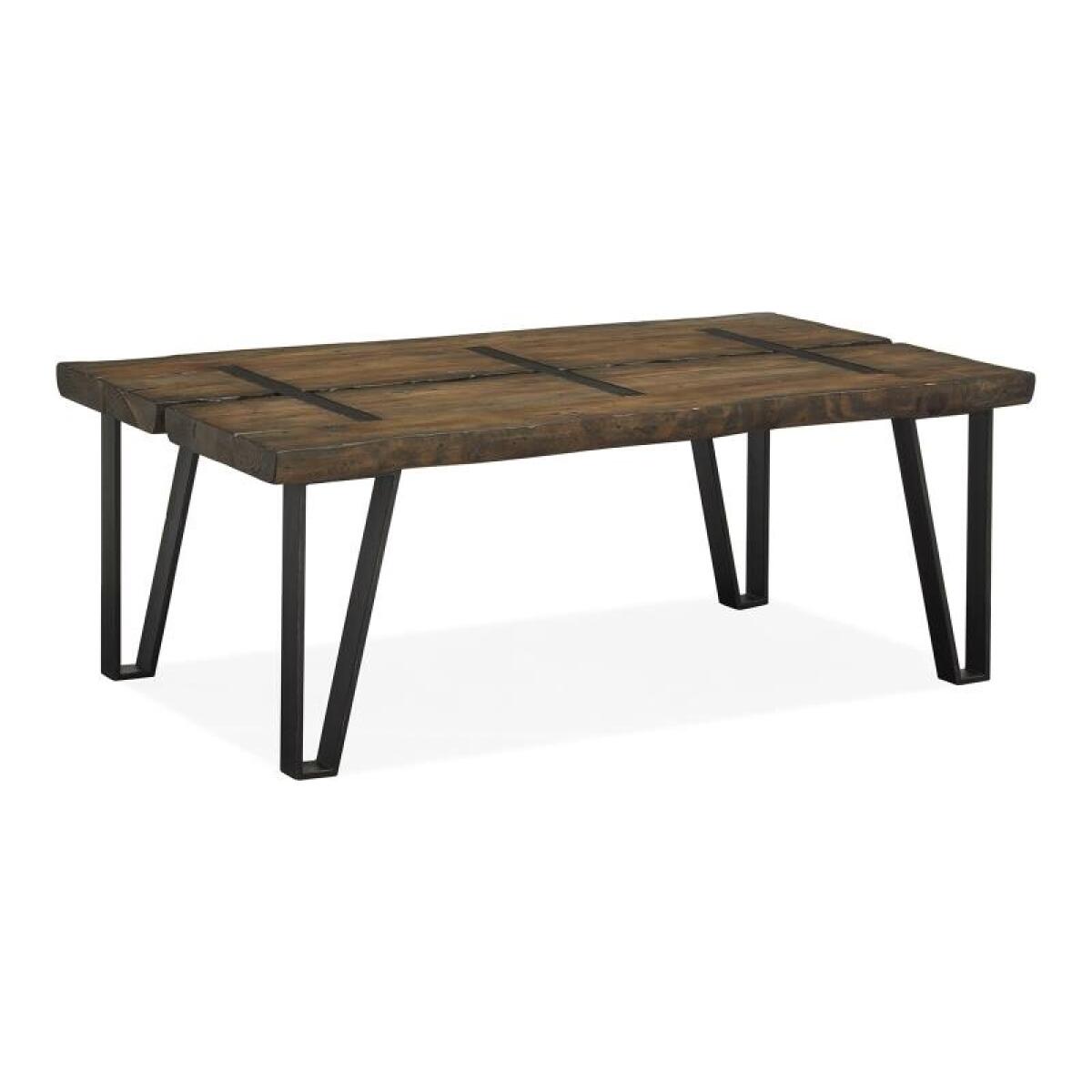 Dartmouth Rectangular Cocktail Table Cocktail & Coffee Tables Brown 4