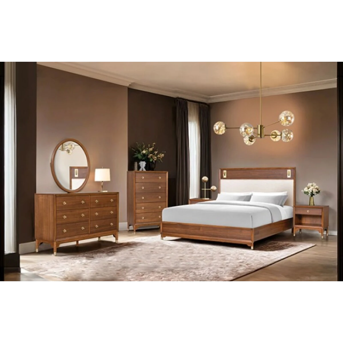 Hepburne 4 Pc Queen Bedroom Set - Image 2
