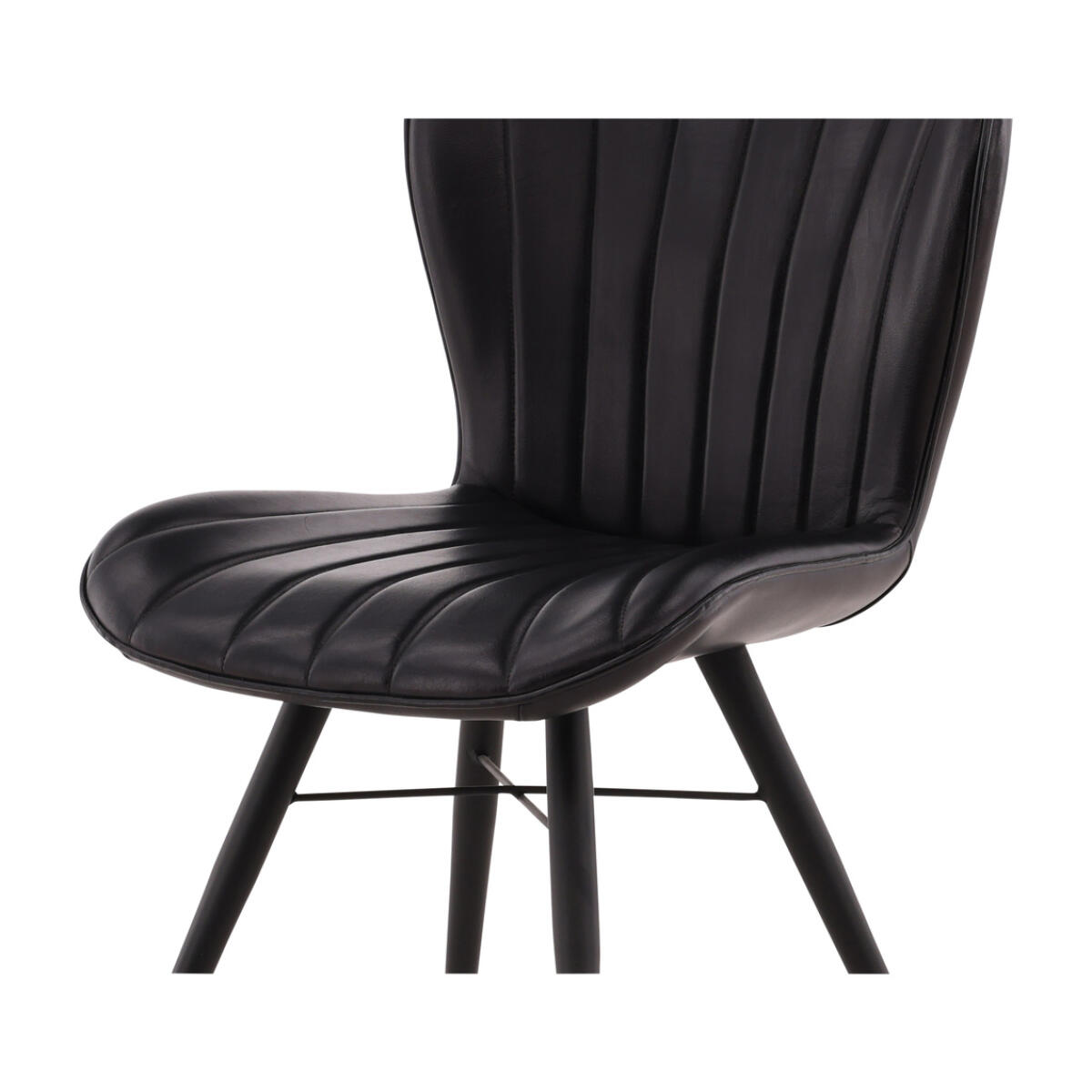 Black Peloso Side Chair Chairs & Benches Black 5