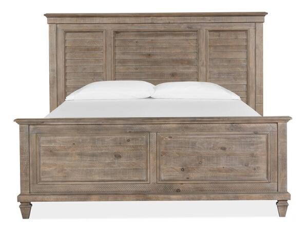 Lancaster Wood King Shutter Panel Bed Footboard SU Bed Parts Bed Parts