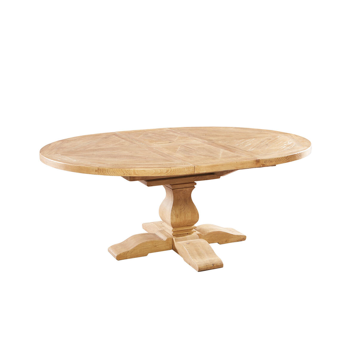 Manor House Extension Round Table Dining Tables Brown 4