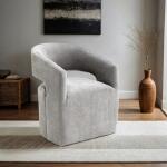 Tresa Arm Chair with Casters - Image 3