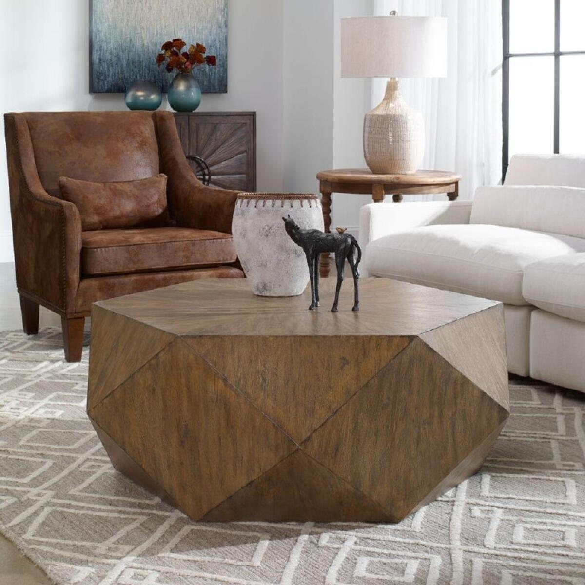 Volker Coffee Table, Honey - Image 4