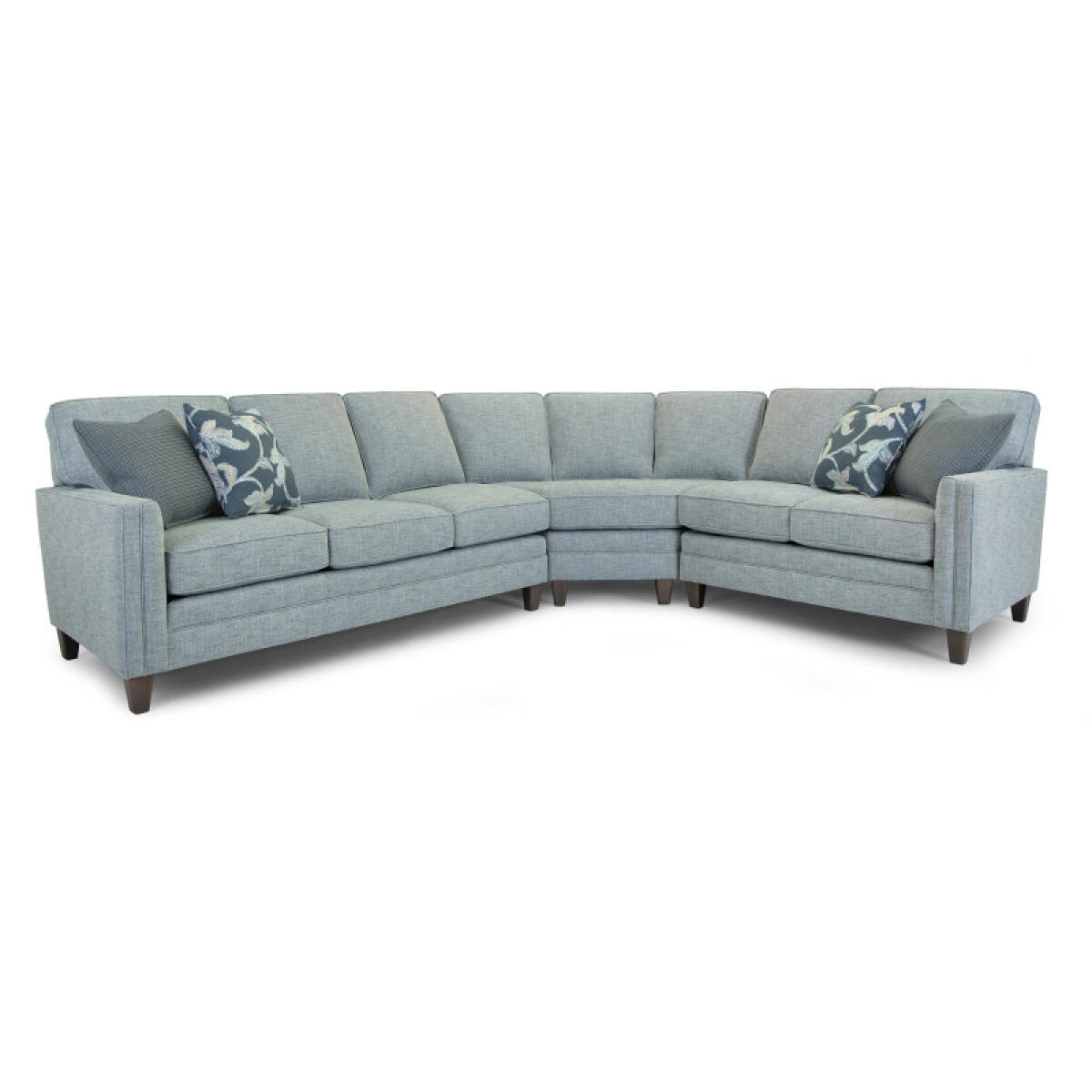 LAF Corner Sofa 3131-21 Sectionals Blue 4