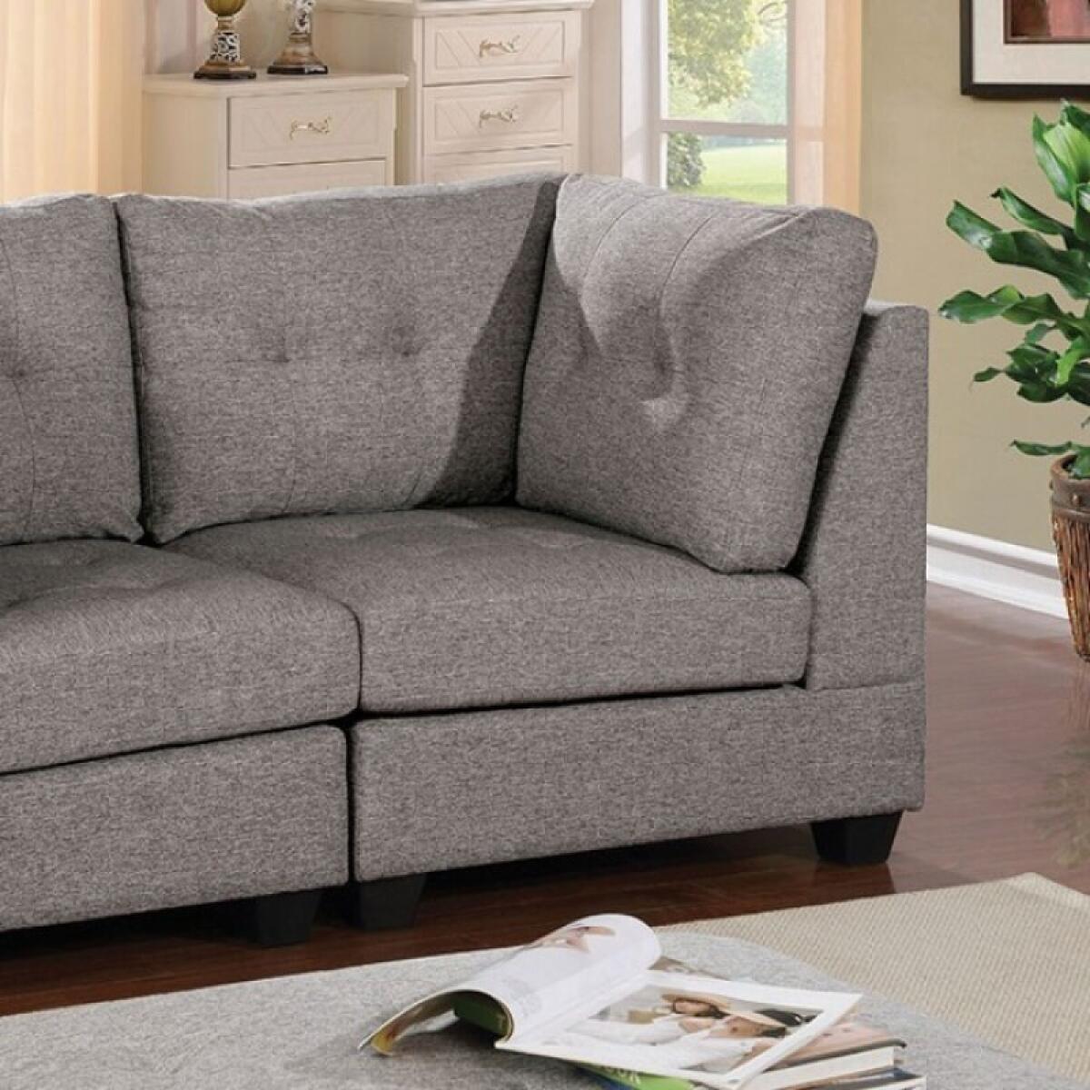 Pencoed Corner Chair Sectional Parts Furniture of America 4