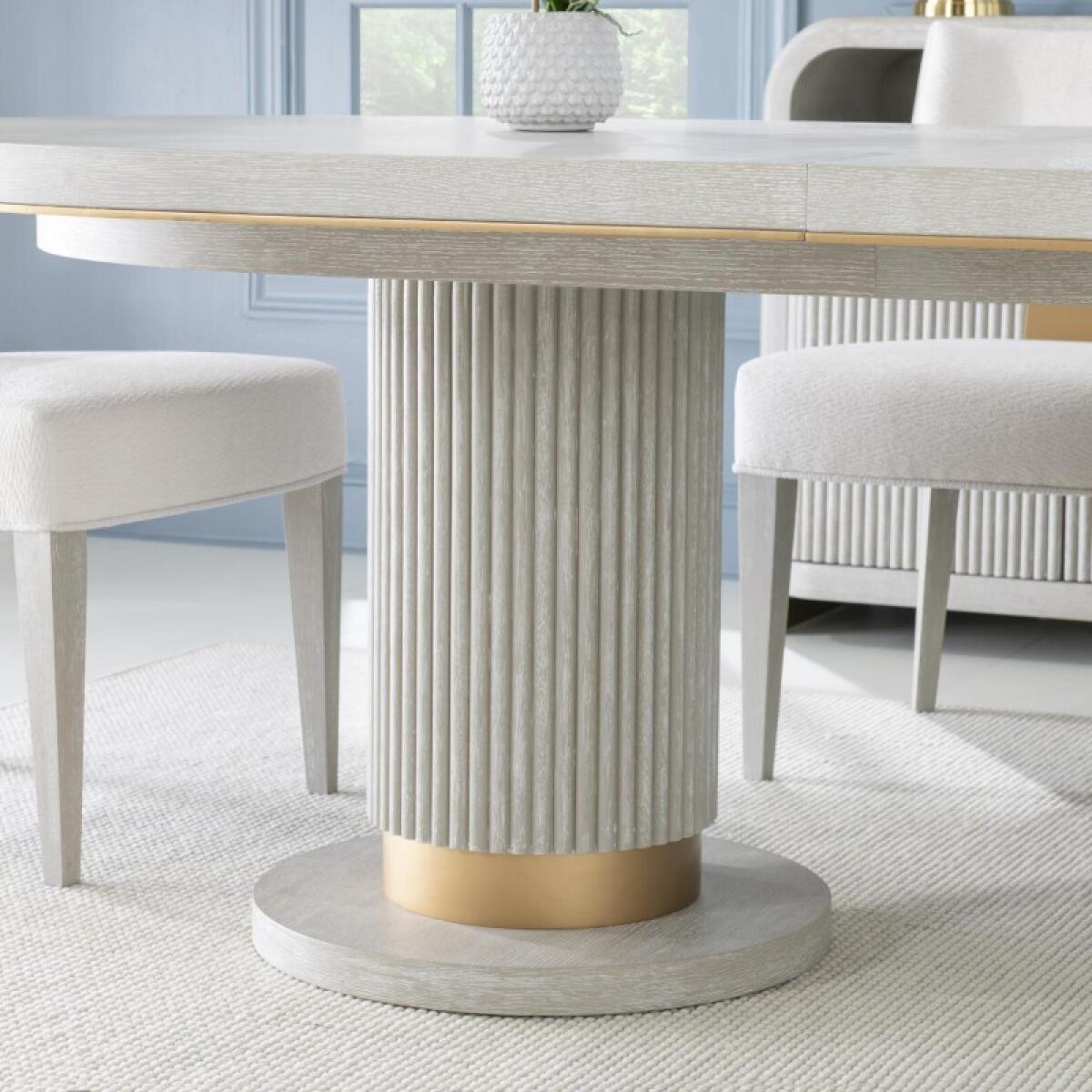 Complete Oval Dining Table Dining Tables Cream 11