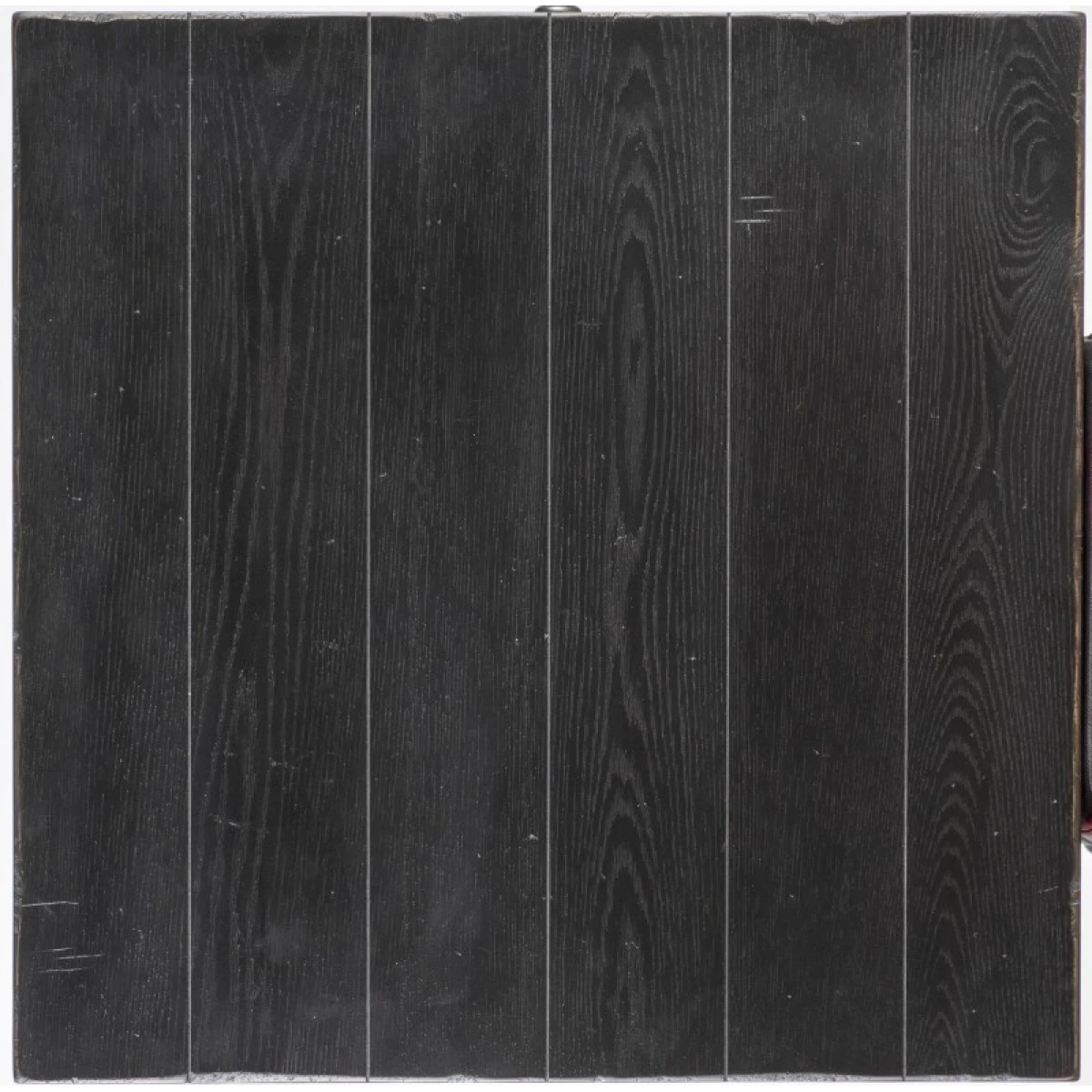 Turned Bobbin Leg Console Table Console Tables Barnwood Oak And Kettle Black 11